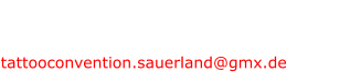 Du willst mit deinem Studio an einer unserer Tattoomessen teilnehmen? Dann kontaktiere uns bitte hier: tattooconvention.sauerland@gmx.de
